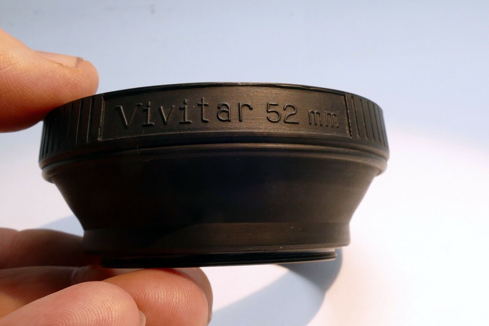 Vivitar 52mm rubber lens hood shade for 50mm f1.4 f1.9 lense s