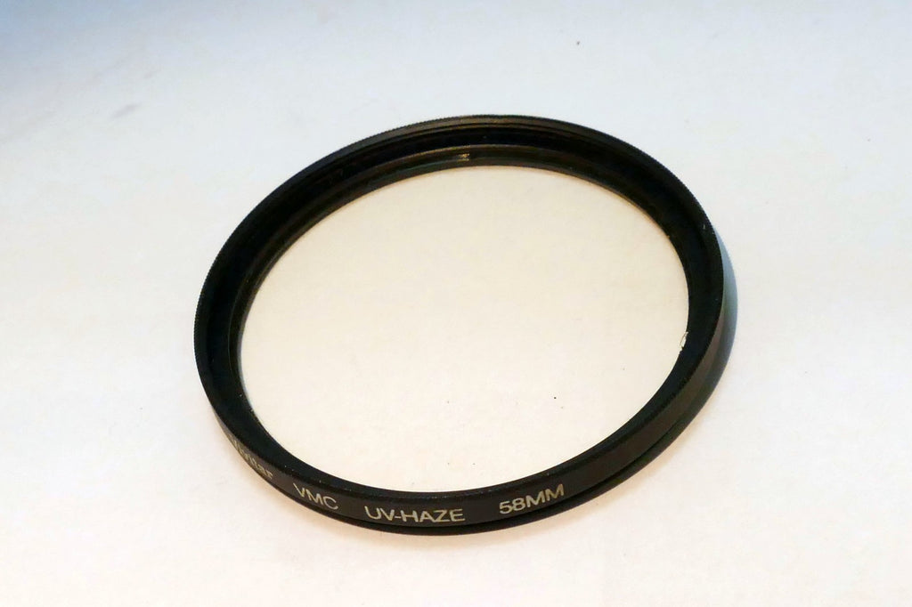 Vivitar 58mm UV Haze  Filter VMC Multi-coated made in USA