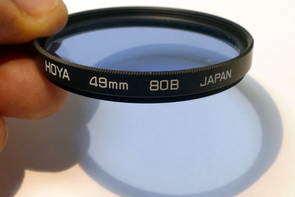 Hoya 80B 49mm Lens Filter Made in Japan cooling