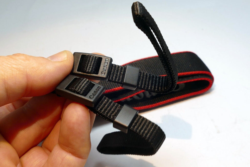 Canon EOS RP  Digital Camera Neck Shoulder Strap Black-Red - -  Genuine OEM