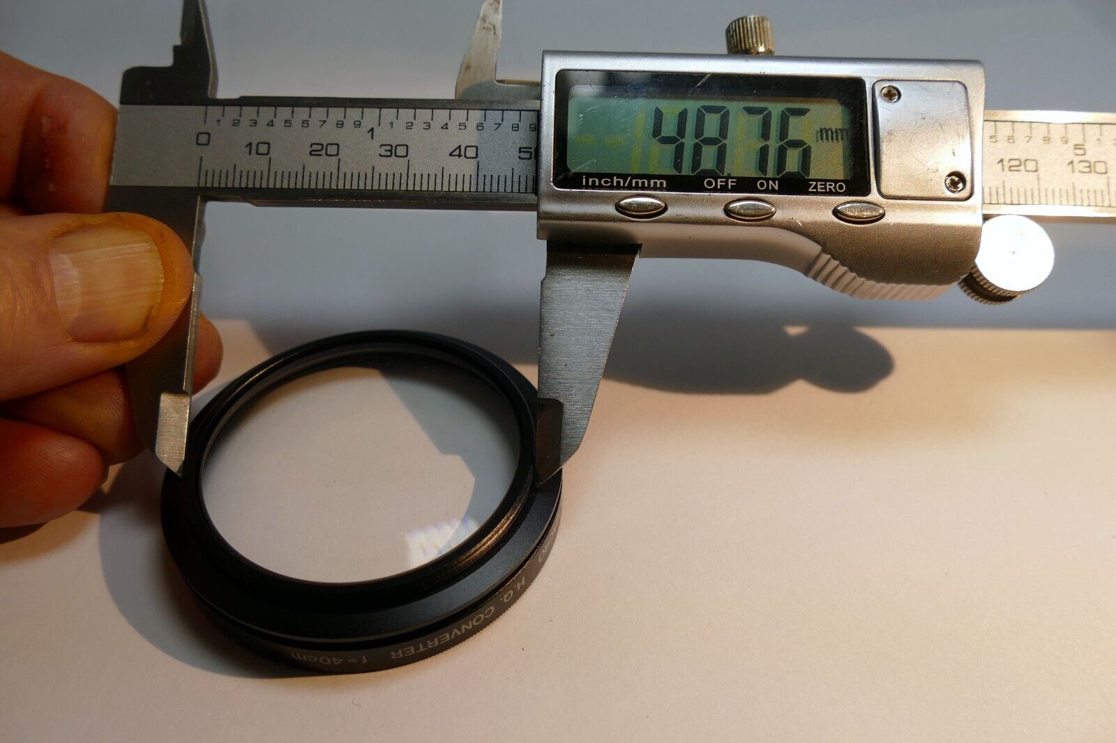 Olympus IS/L A-Macro 40cm +2.5 Converter Lens Close-Up Filter 49mm screw in