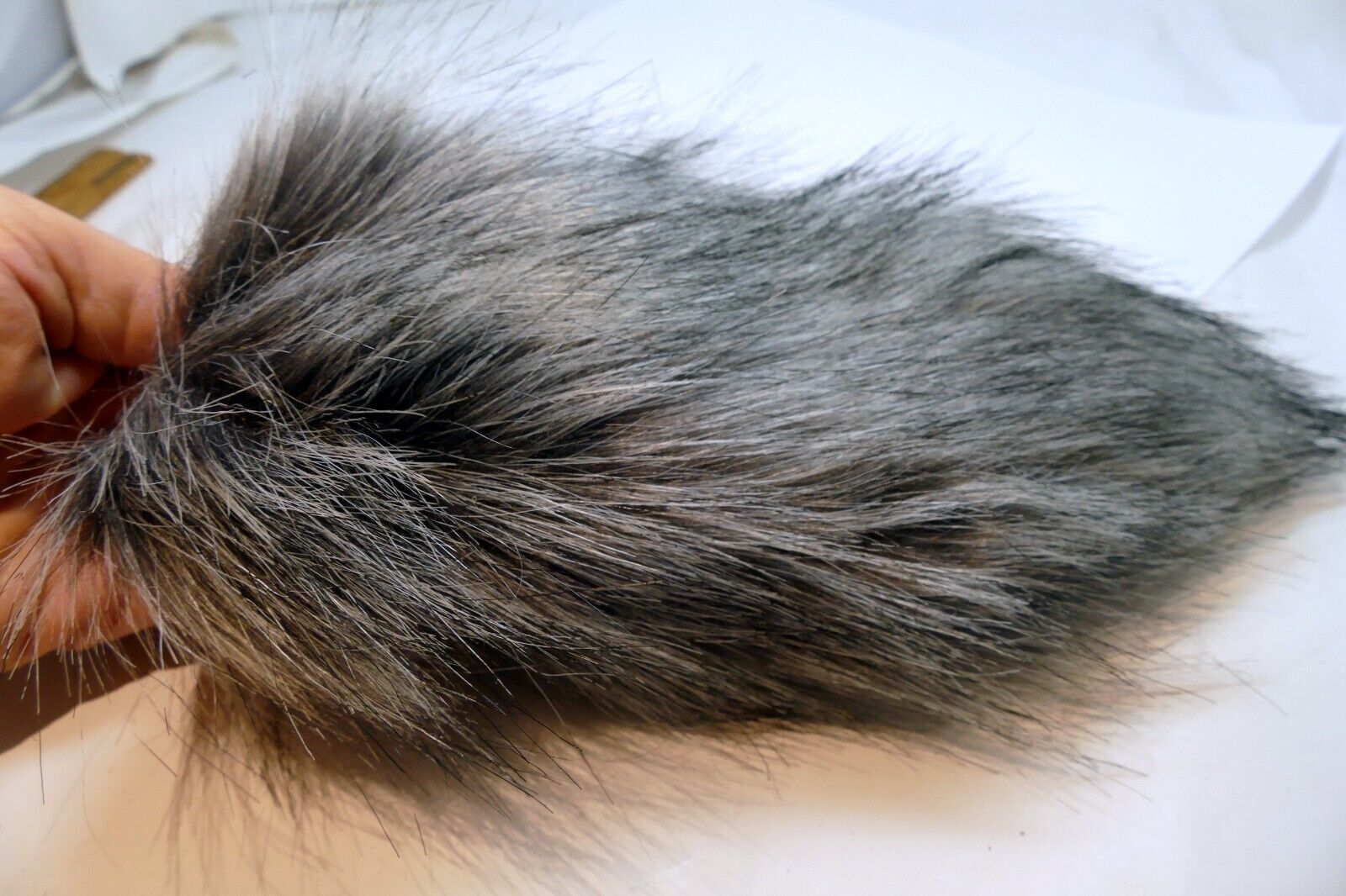 Comica 7" long Fur windshield Muff Blimp Cover Hole 35-40mm