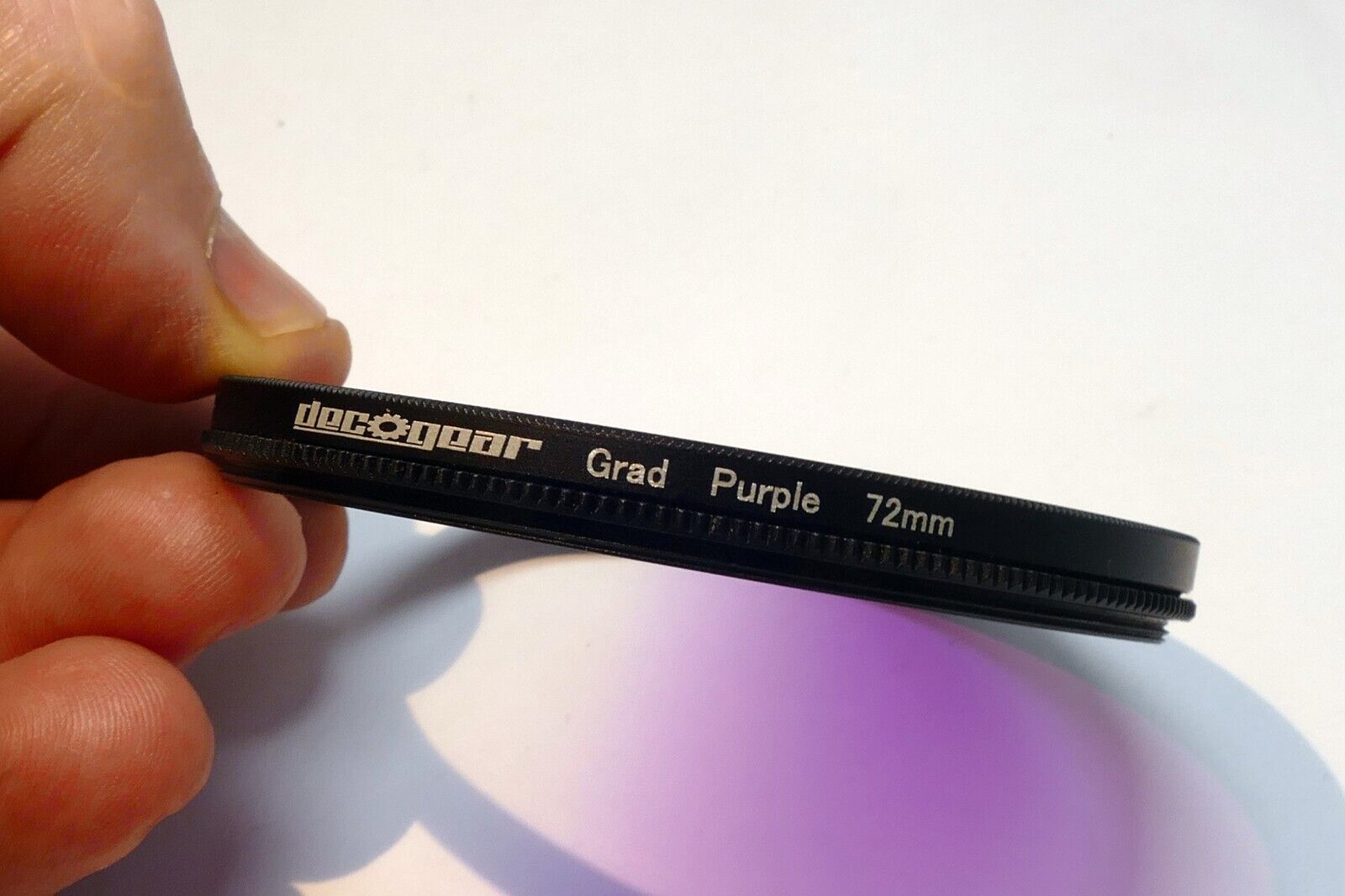 Deco Gear Grad Purple 72mm Filter   Graduated magenta