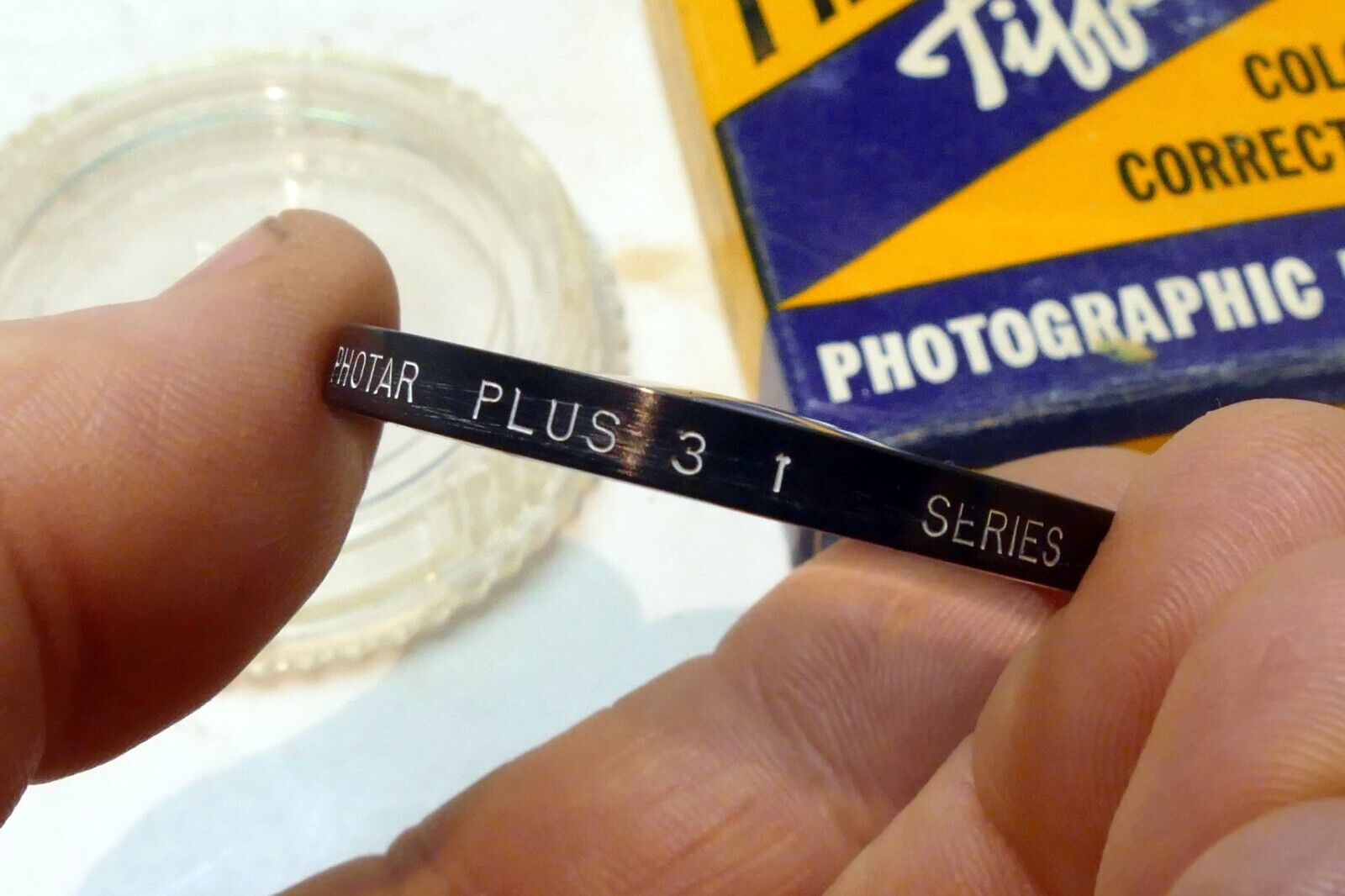 Tiffen Photar PLUS 3 +3 drop in series IV 6  filter 41mm OD Close-Up Portraiture