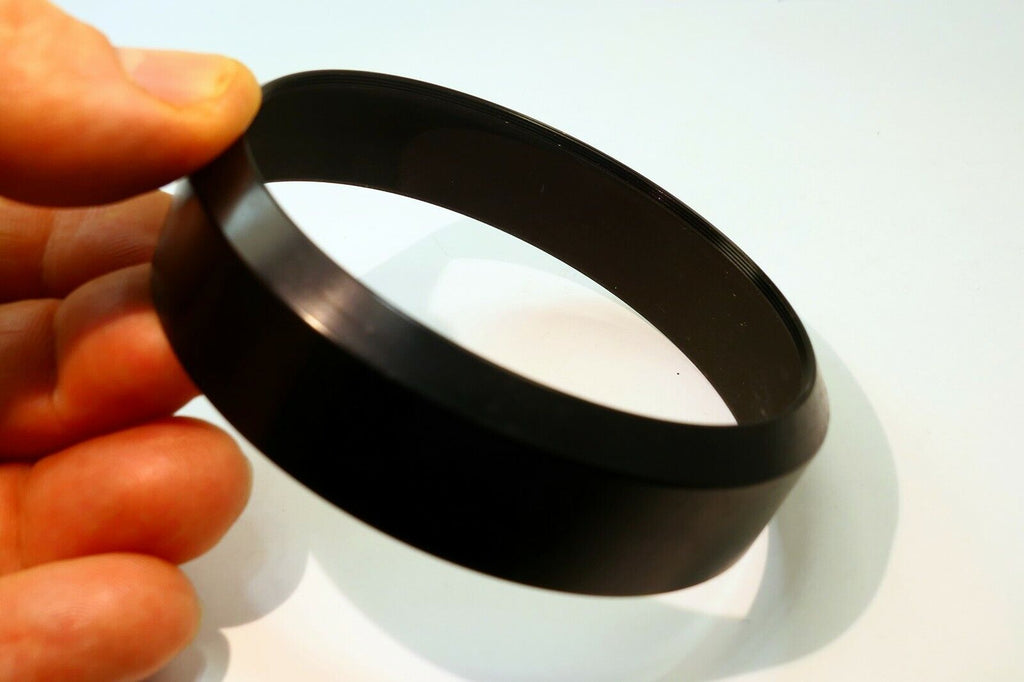 Metal Lens Hood Shade Female threads 75mm screw in