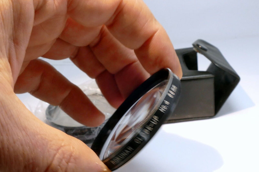 Rokunar Macro Lens 55mm +1 +2 +3 Filters threads screw in close-up   set kit