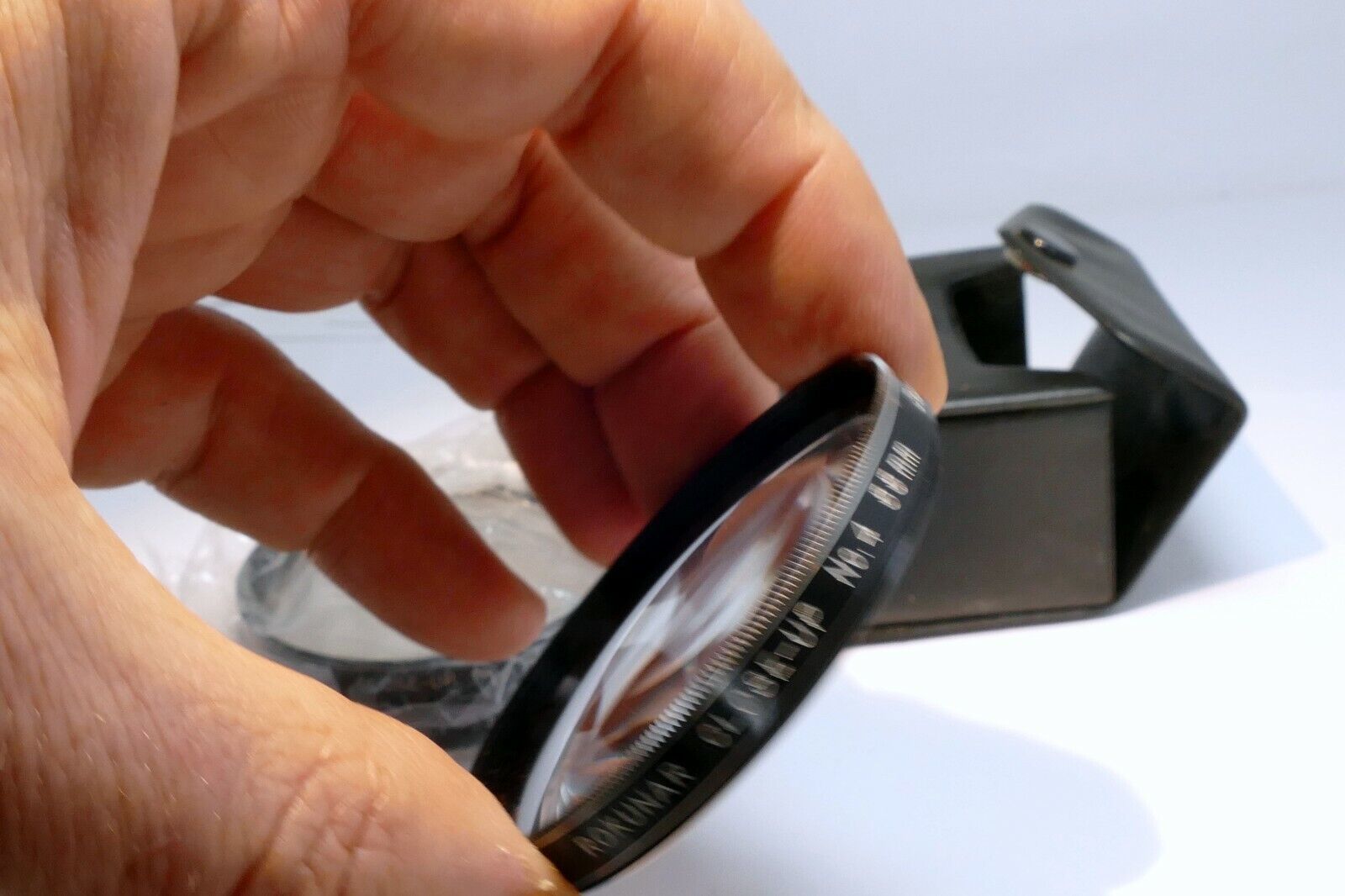 Rokunar Macro Lens 55mm +1 +2 +3 Filters threads screw in close-up   set kit