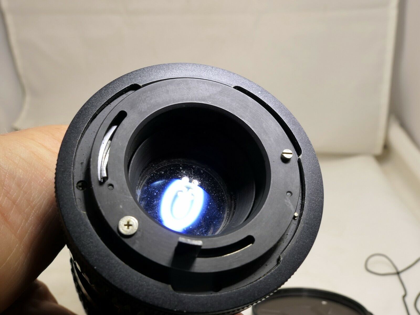 Star D 80-200mm f3.9 Manual Lens for Canon AE-1 with some fungus webbing inside