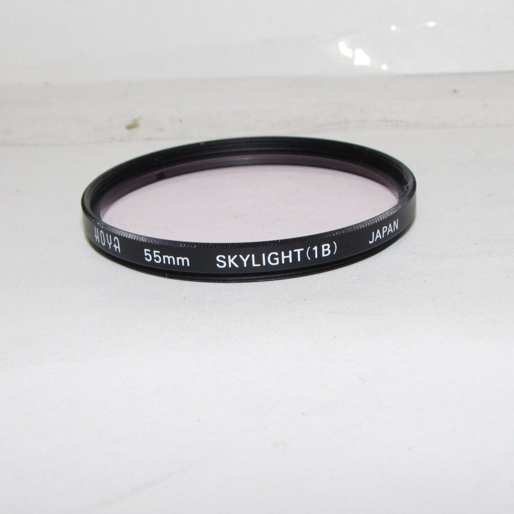 Used Hoya Skylight (1B) 55mm Lens Filter Made in Japan O30451