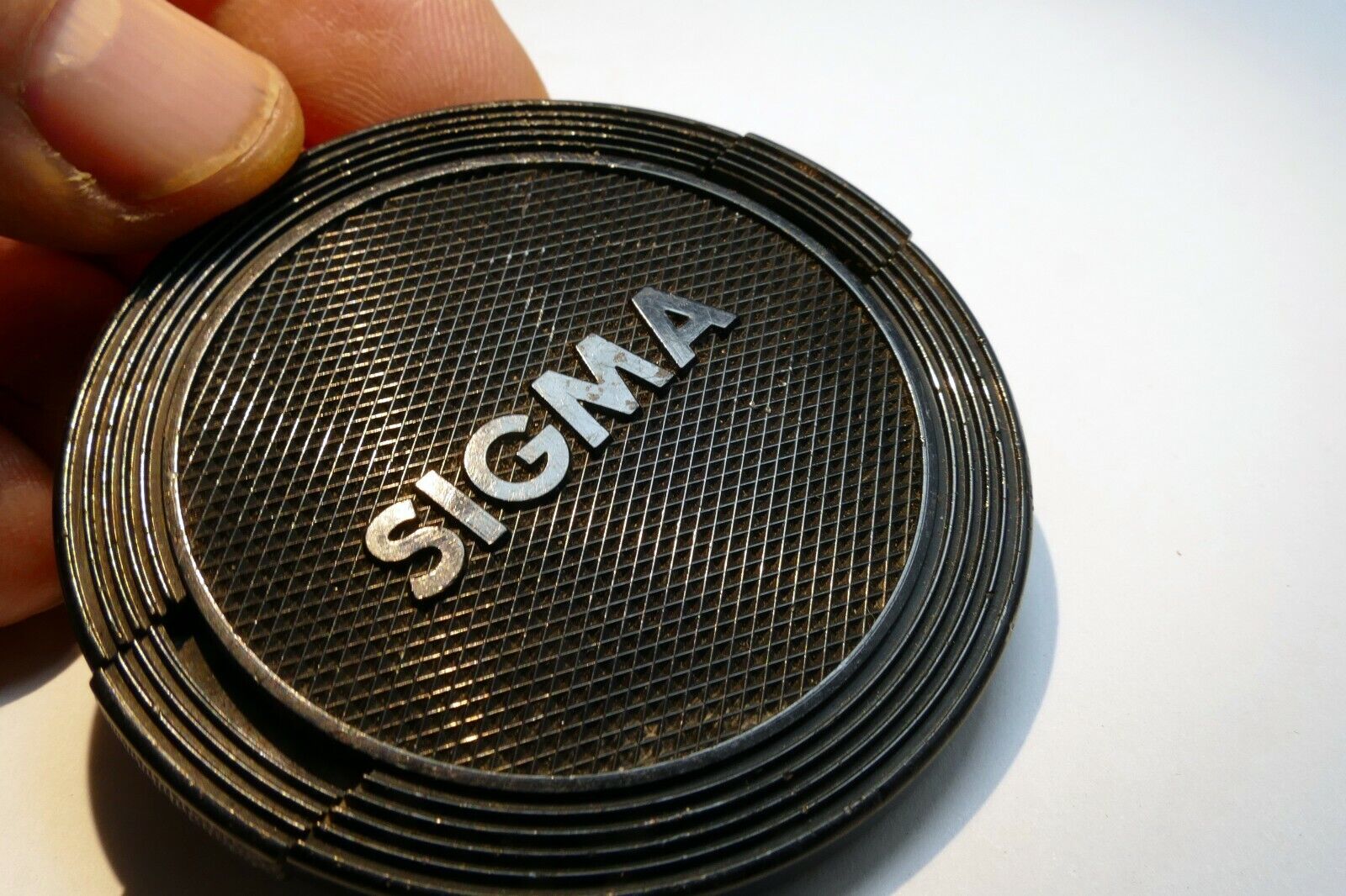 SIGMA 55mm Lens front Cap  original OEM (black) vintage