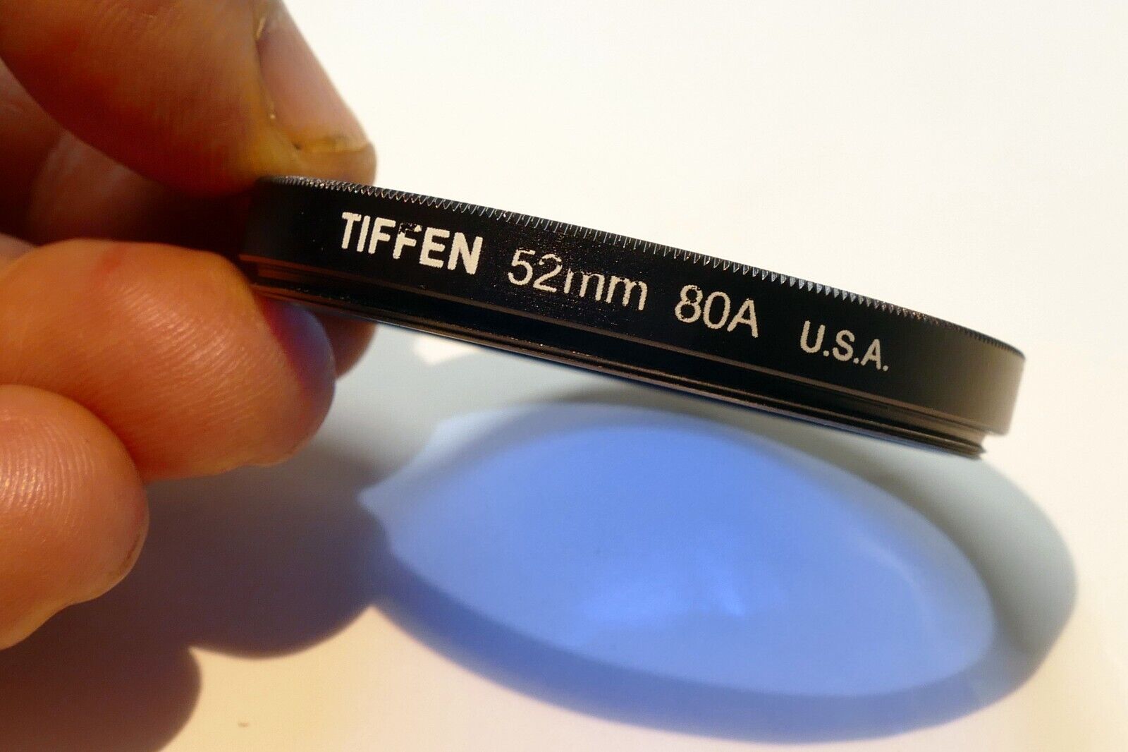 Tiffen 80A Color Conversion Screw-In Filter 52mm Filter Blue Cooling