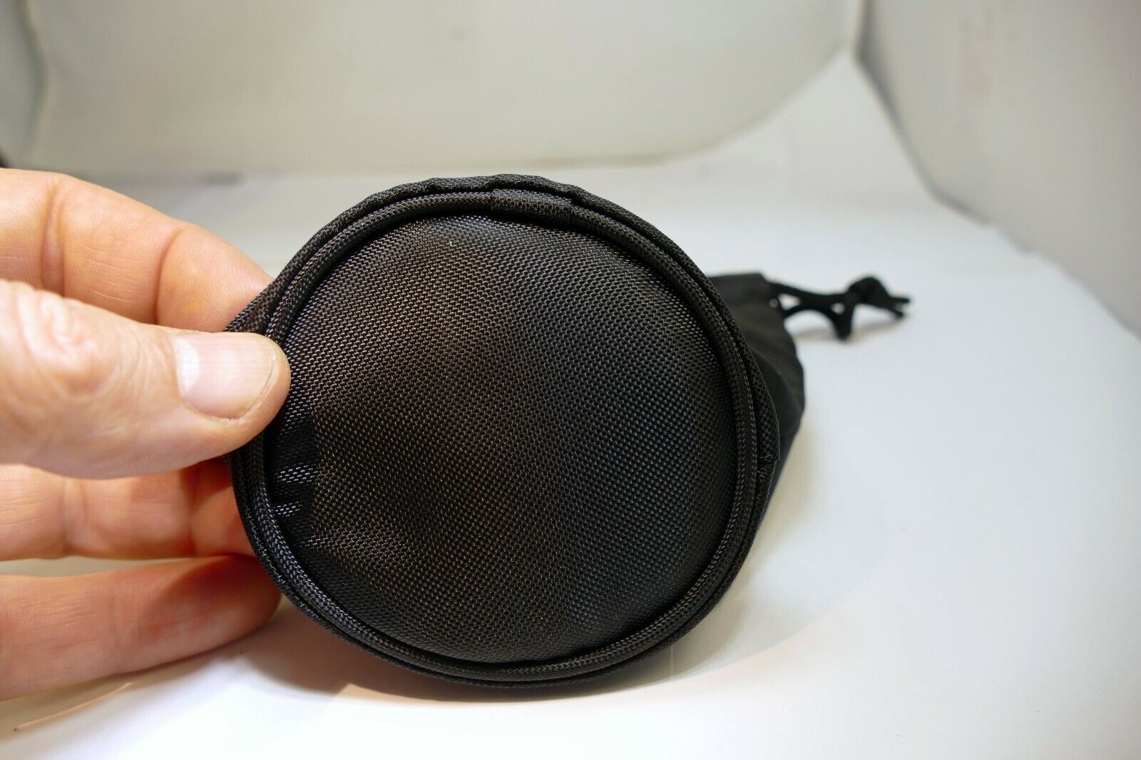 Panasonic Lumix canvas Lens Pouch Case 4x4" for M4/3 12-35mm f2.8