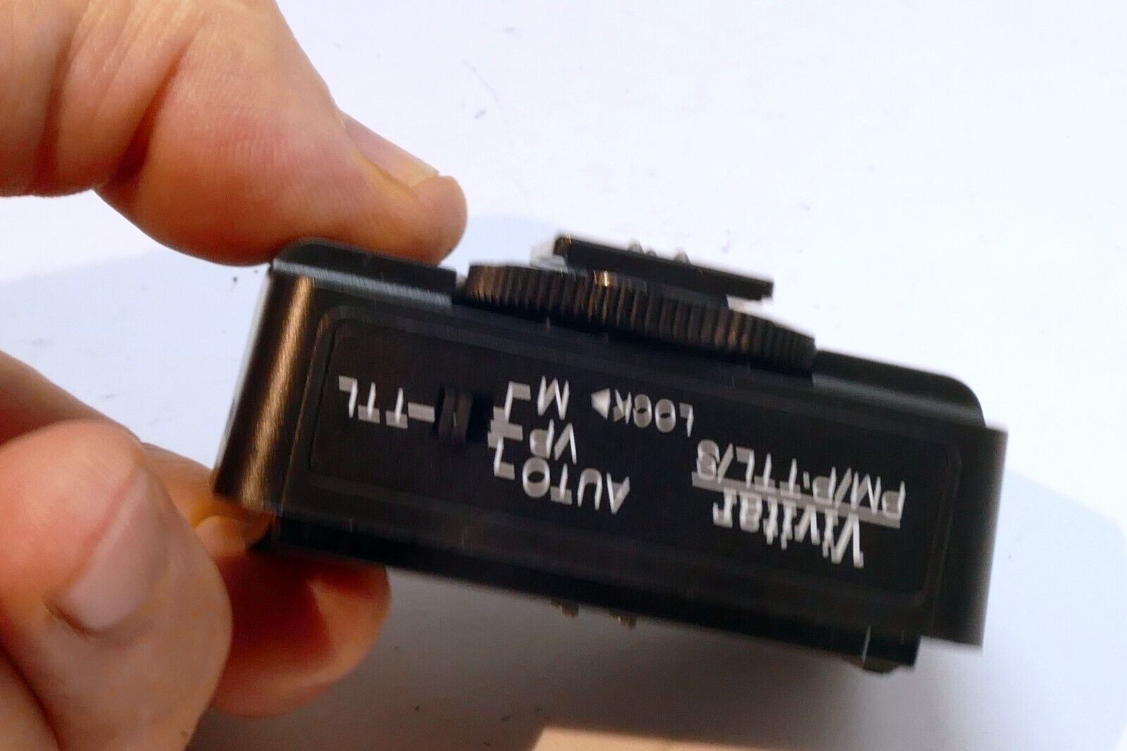 Vivitar PM Pentax P-TTL/S Adapter for flash 12 pin
