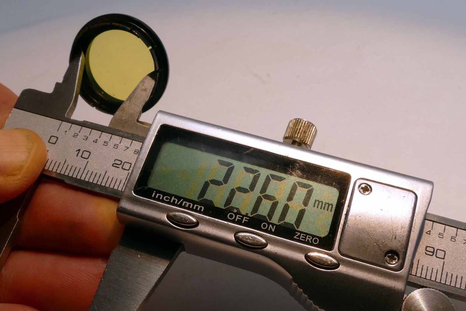 Argus Lens Accessory No. C-61 for Model “C” Light Yellow 2X Filter