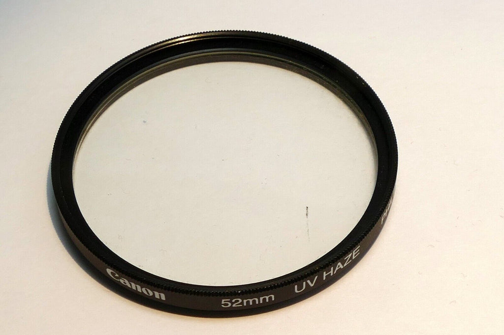 Canon UV Haze 52mm Lens Filter - Genuine OEM EOS