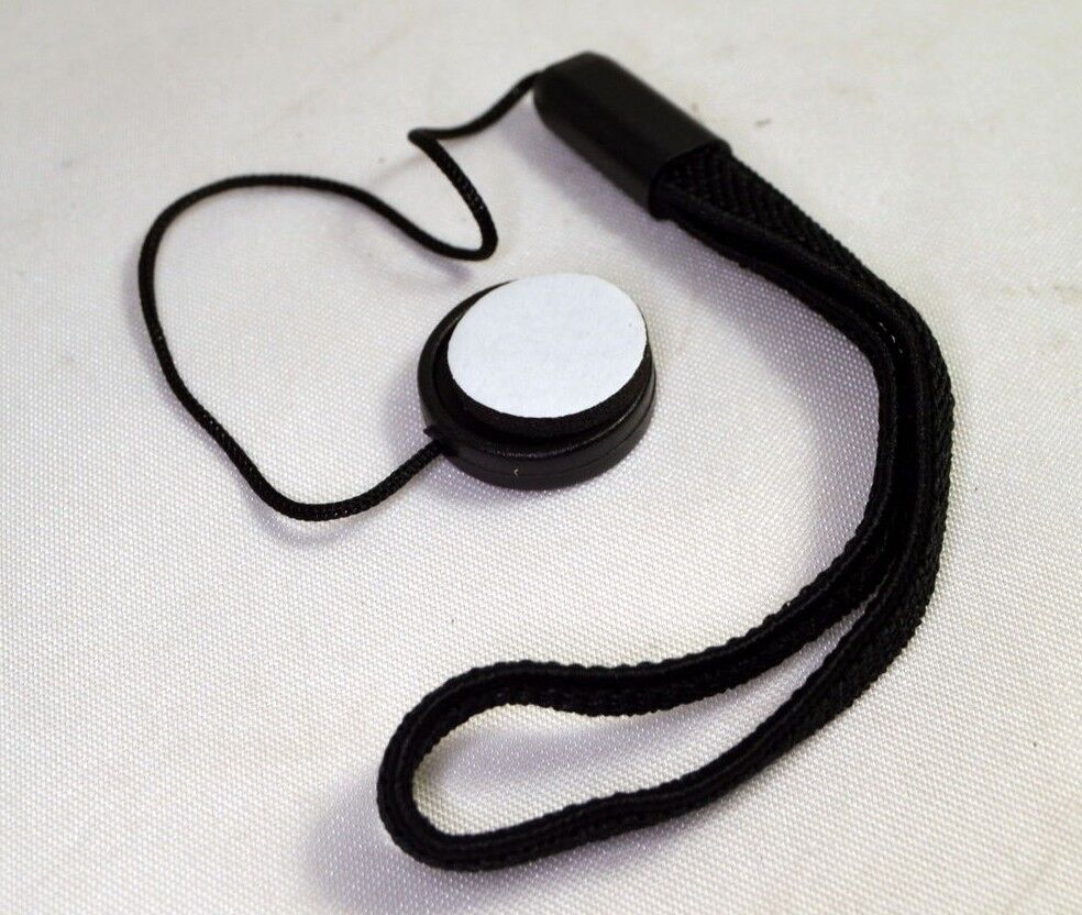 Lens Cap Keeper/ holder stick on type with string