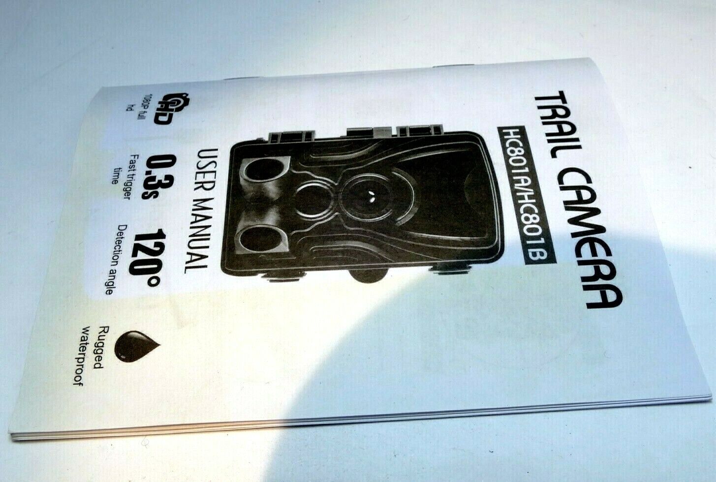 Trail Camera HC-801 A/B Guide Instruction Manual English