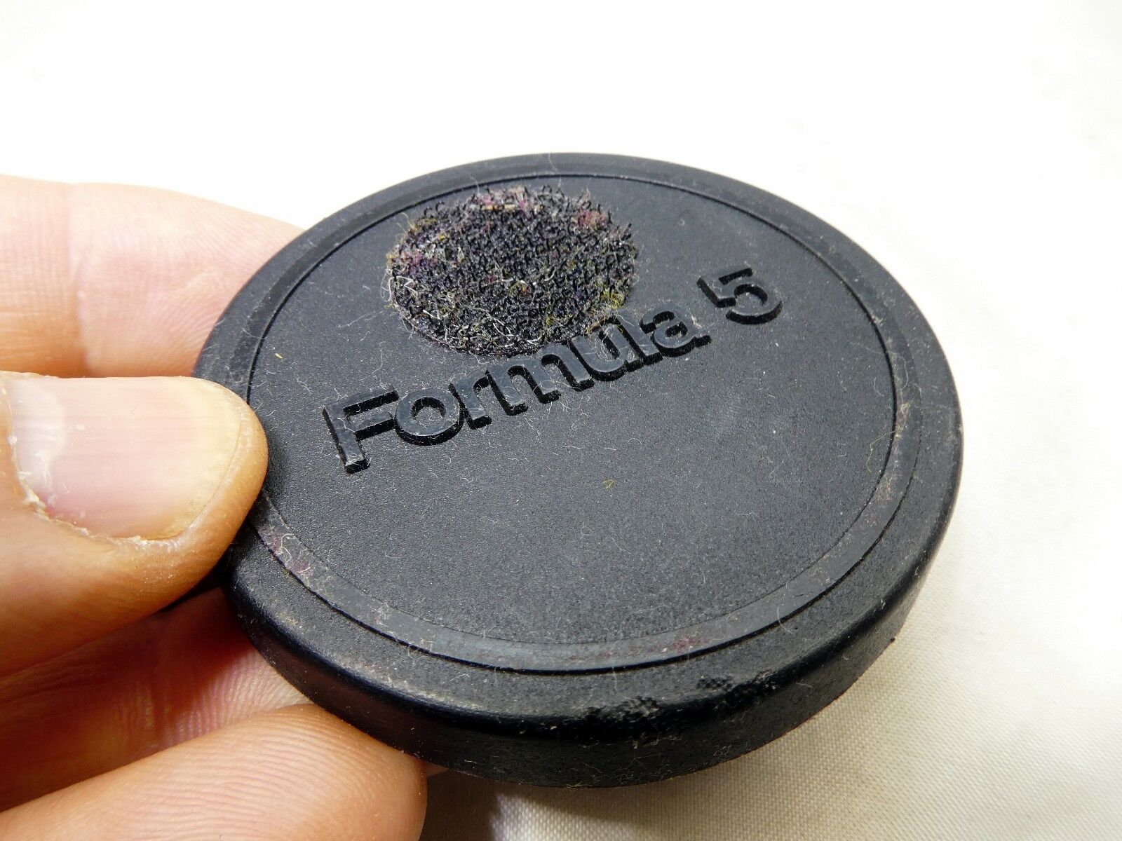 Formula 5 Plastic 57-58mm Lens Front Cap Slip on  vintage