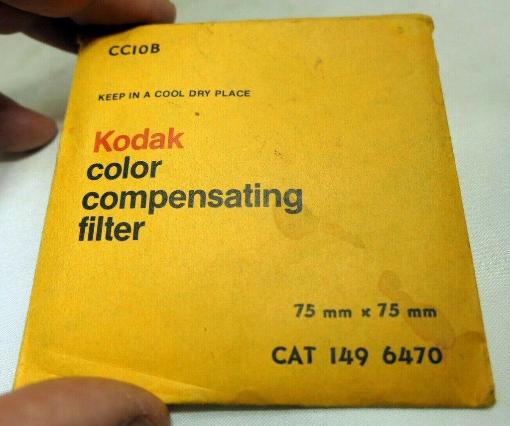 KODAK Wratten Gelatin Lens Filter 3X3" square CC10B light blue