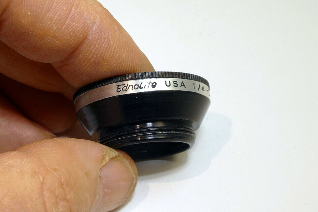 Ednalite  series  IV 4 Metal Lens Hood 25mm screw in type shade