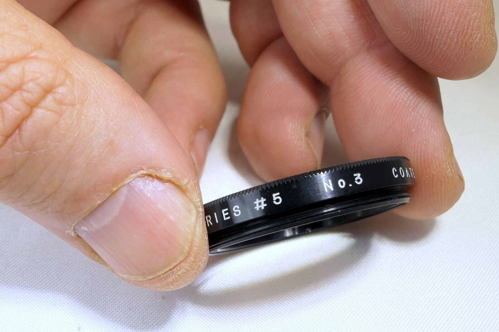 33mm Threaded P&B Close-Up +3 Macro glass lens Filter series V #5 screw in type