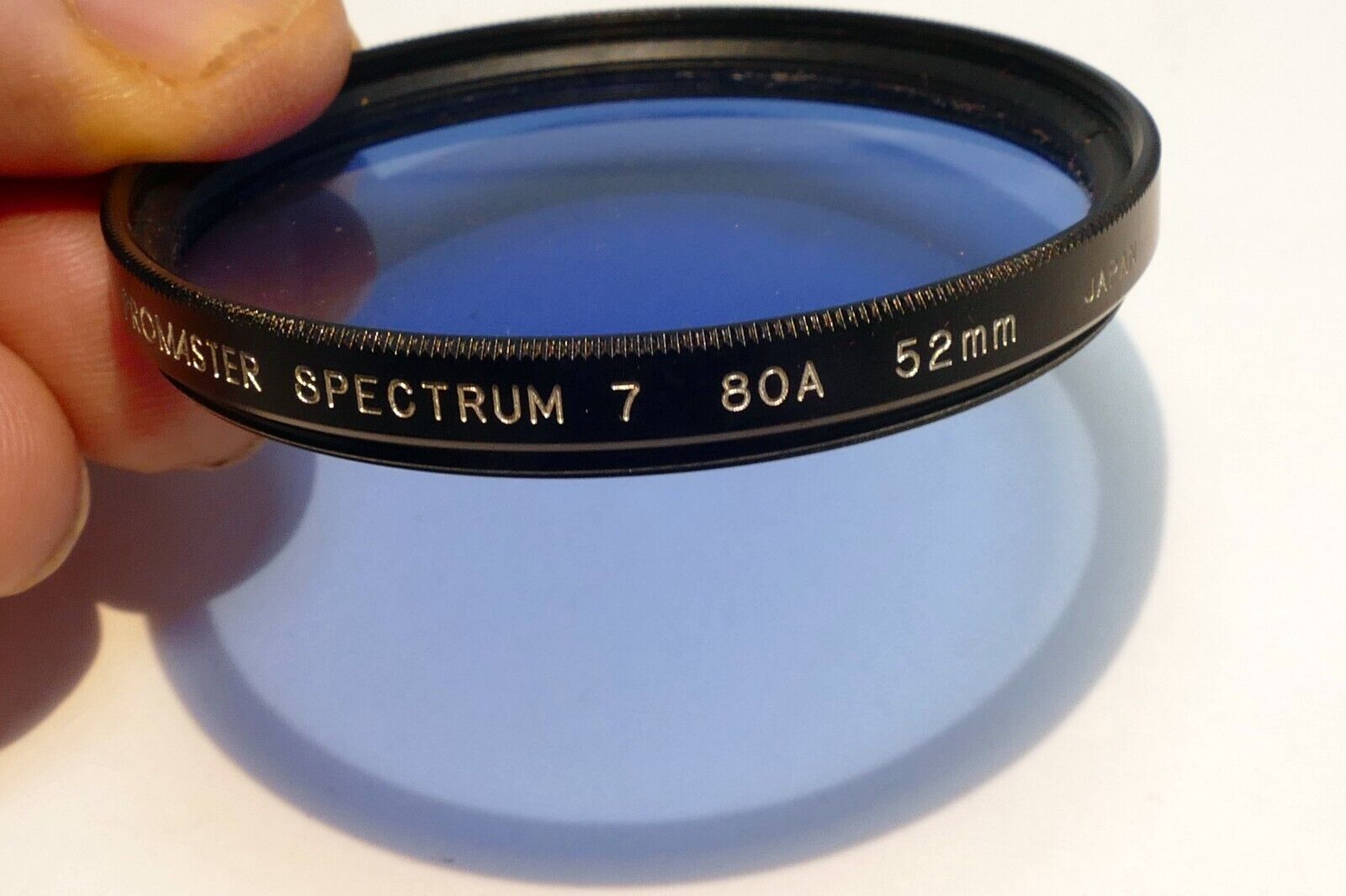 Promaster  52mm Filter  80A  Blue made in Japan