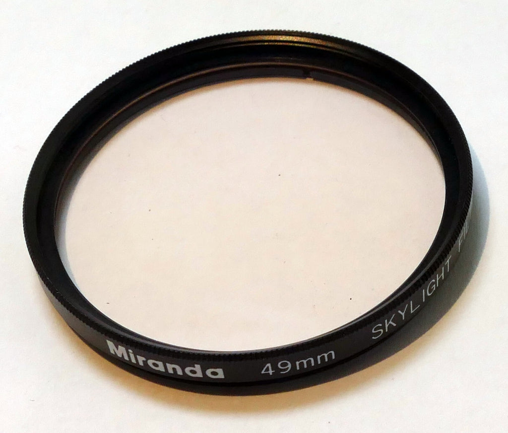 Miranda Skylight 1A 49mm Lens Filter for  Ec 50Mm F1.4 Sensorex - OEM