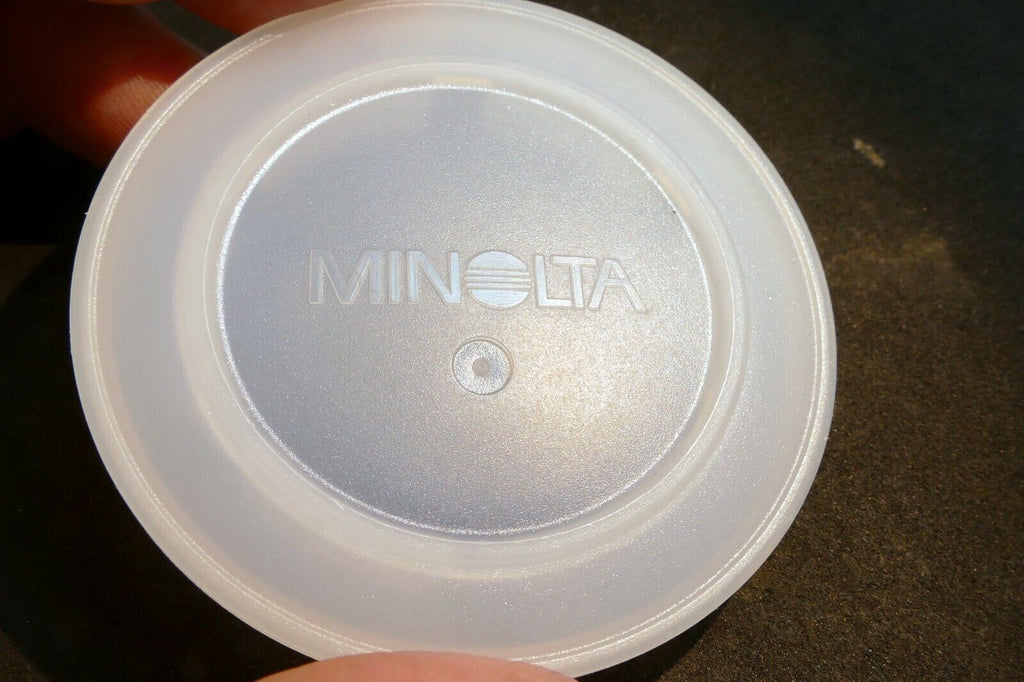 Minolta White Body Cap for AF A Sony SLR camera α68 α37 α57 α58 α77 slip on type