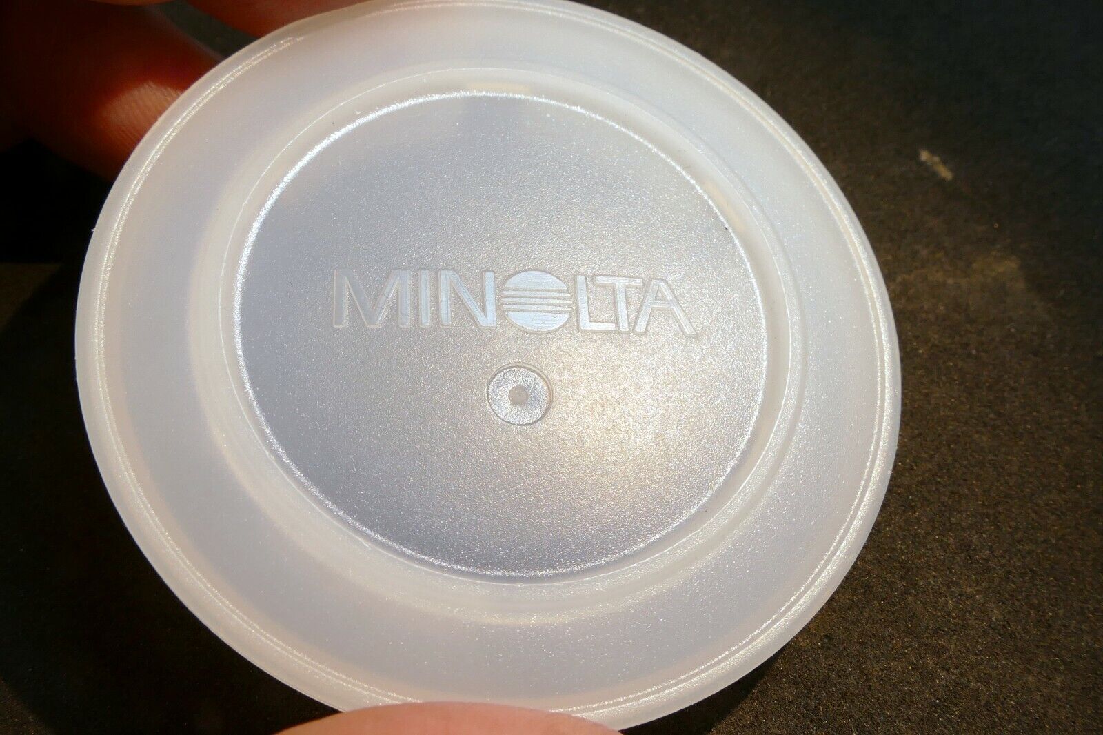 Minolta White Body Cap for AF A Sony SLR camera α68 α37 α57 α58 α77 slip on type