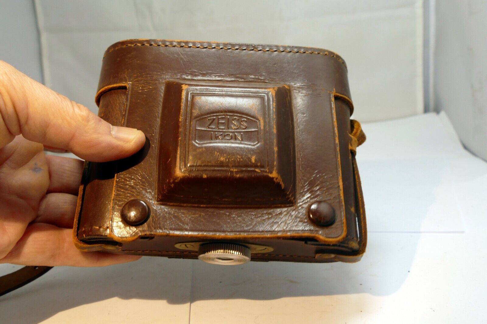 Zeiss Ikon 1798 FOLDING CAMERA CASE NOVAR ANASTIGMAT  -  Genuine OEM