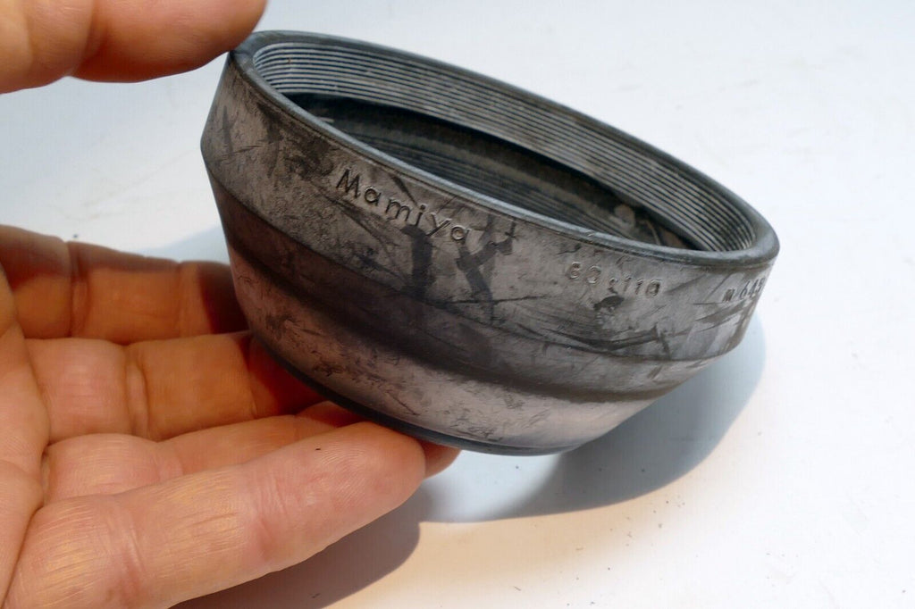 Mamiya 80mm f2.8 Lens Shade Hood 58mm Sekor C M645 - genuine OEM