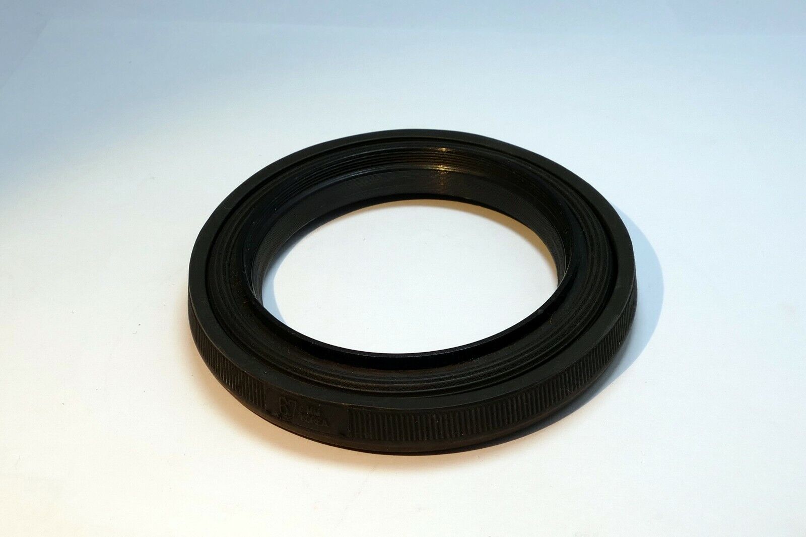 67mm Rubber Lens Hood Shade collapsible  telephoto double threaded