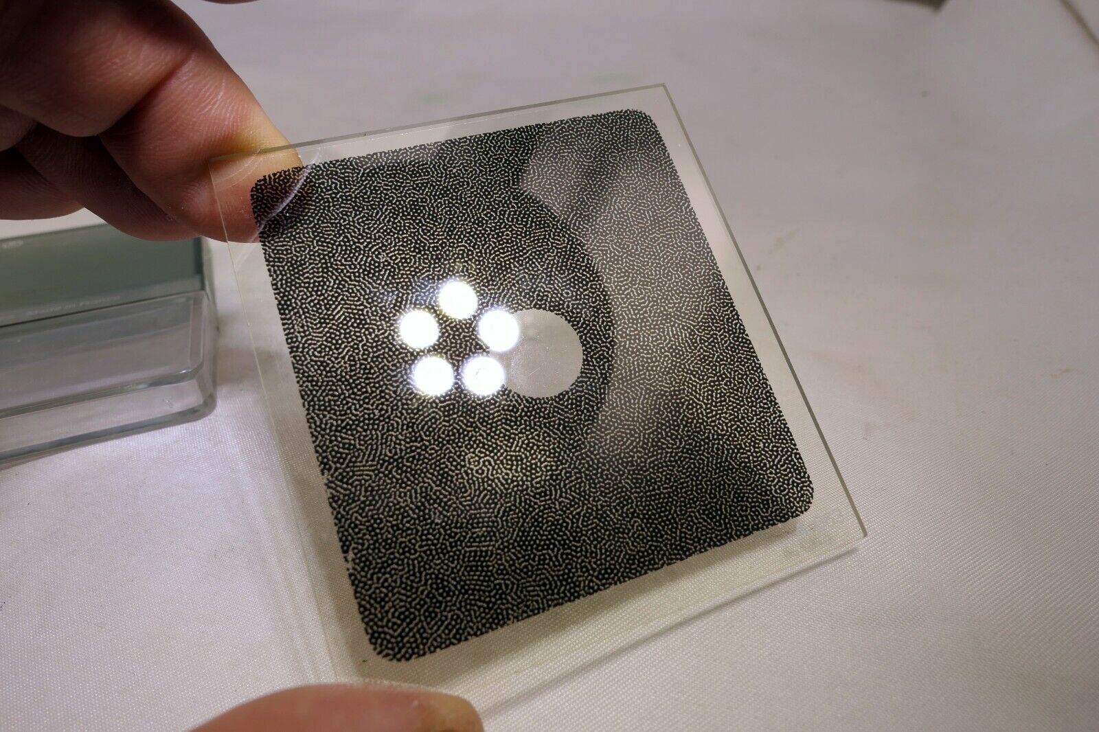 Cokin A 063 Center Spot Grey 2 A series lens filter square portraiture diffuser