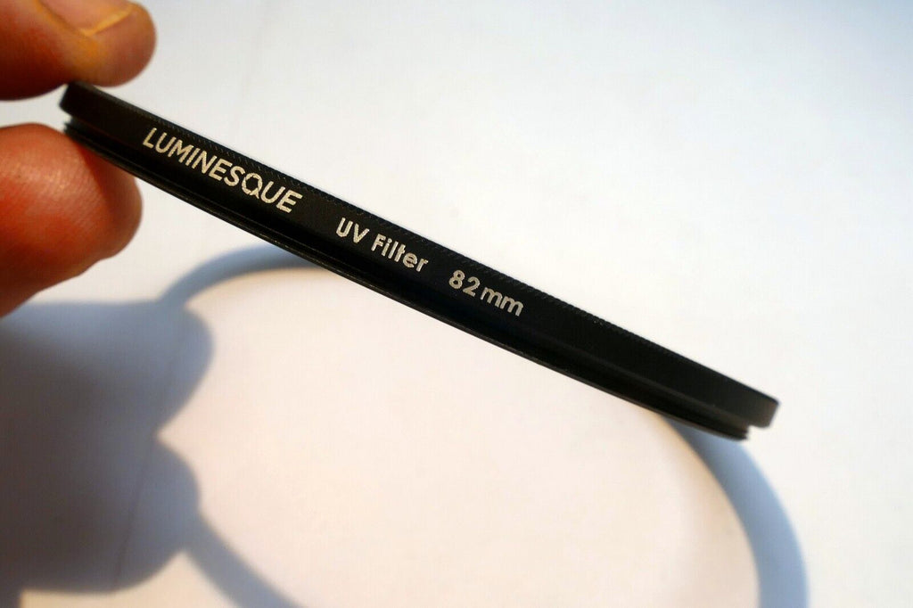Luminesque UV  82mm  Filter clear protector thin profile for wide angle lens