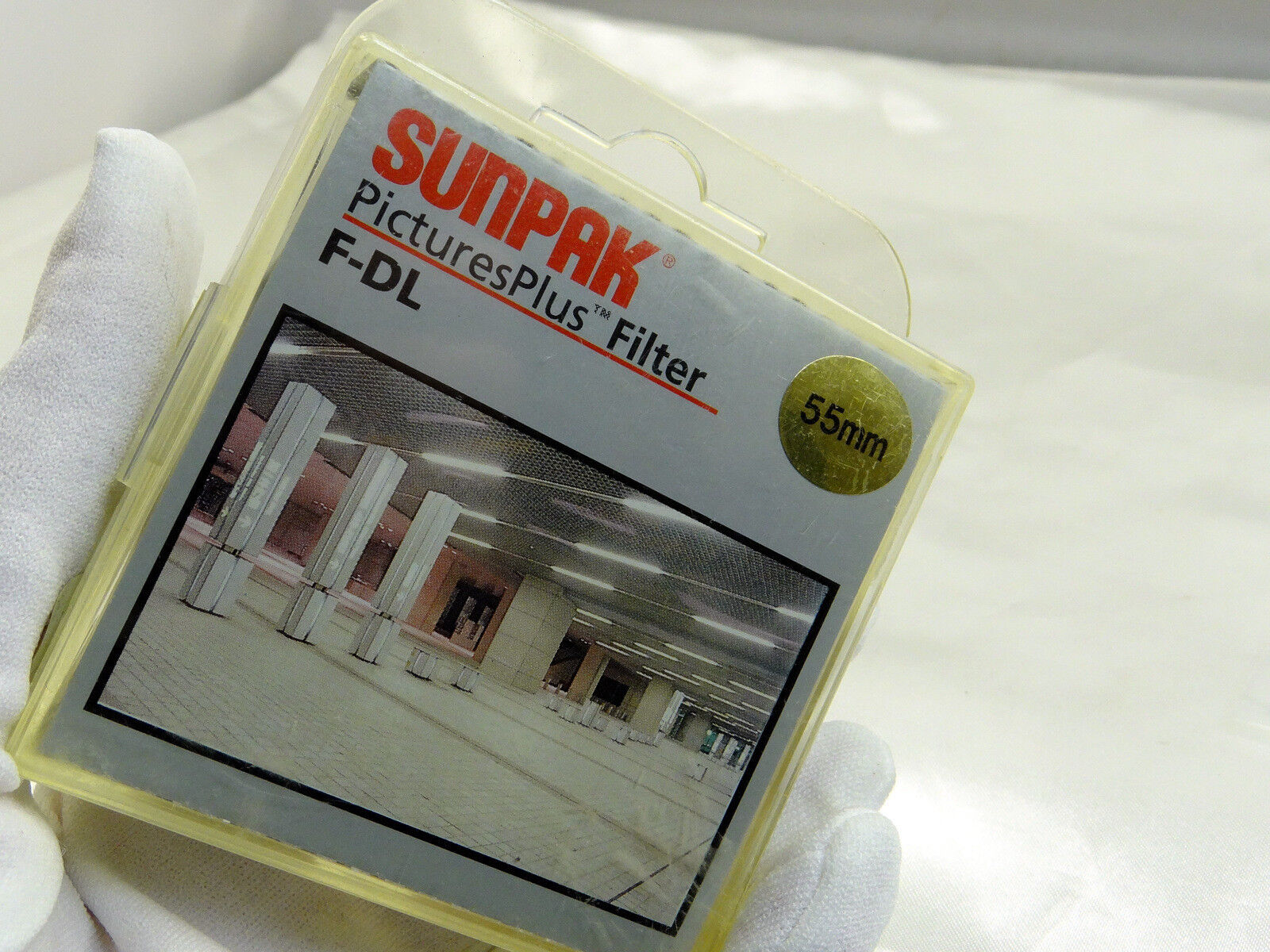 Sunpak 55mm F-DL Camera Lens Filter - Excellent Condition