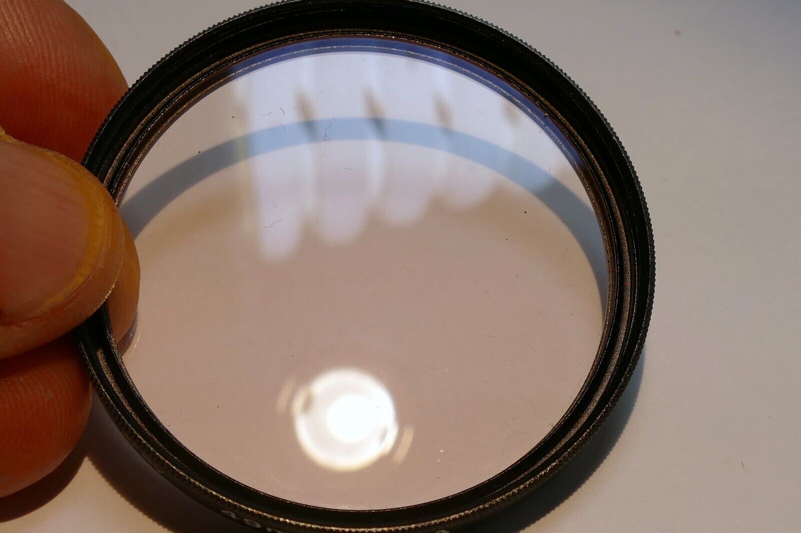 Quantaray 49mm Lens Filter Skylight 1A   threaded screw in sky