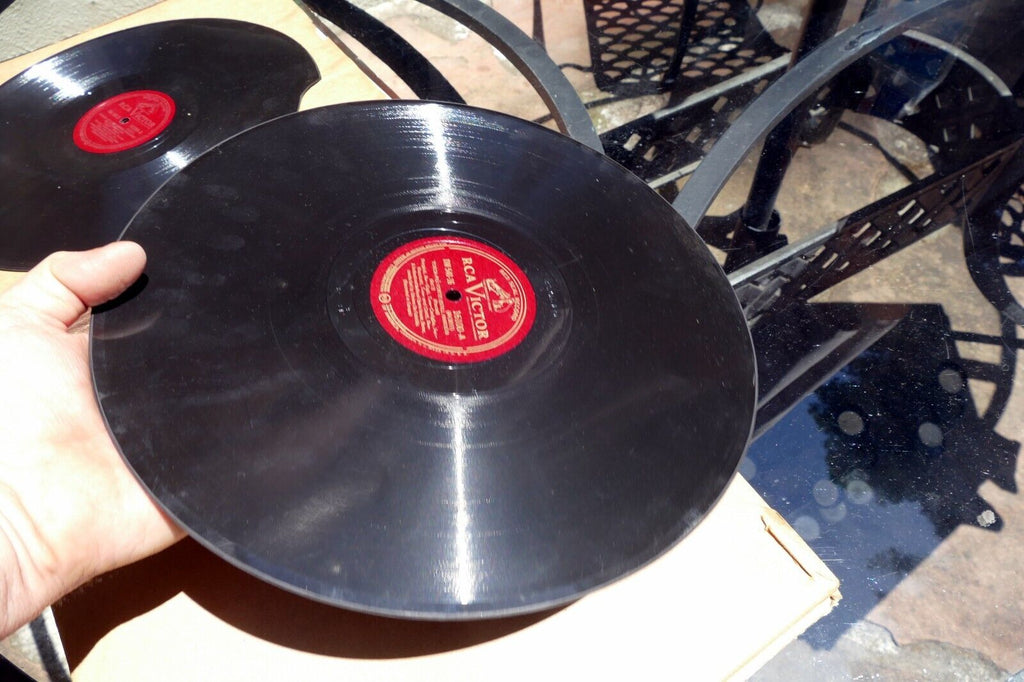 12" 78 RPM Record Set-(7)-Tosca Volume II-Puccini/Set DM-540/Gigli/Fabritiis
