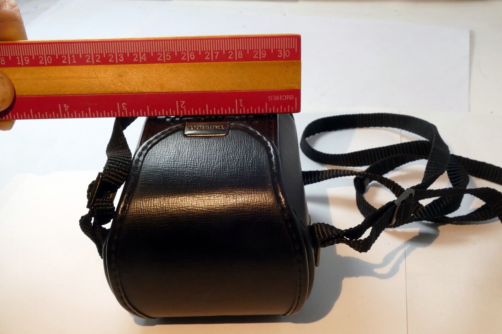 Tamron L-06 Lens hard Case for Adaptall 2 24mm f2.5 28mm Original w/ strap