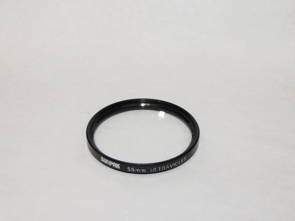 Used Sunpak  55mm Lens Filter UV  O32139
