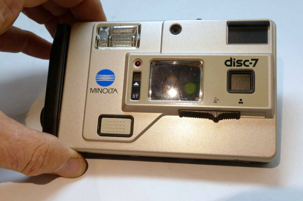 MINOLTA DISC 7 Vintage Film Camera Portable Compact