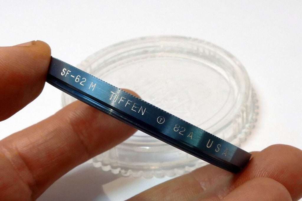 Tiffen Series # 8 VIII Lens Filter screw  in 62mm 82A light blue made in USA
