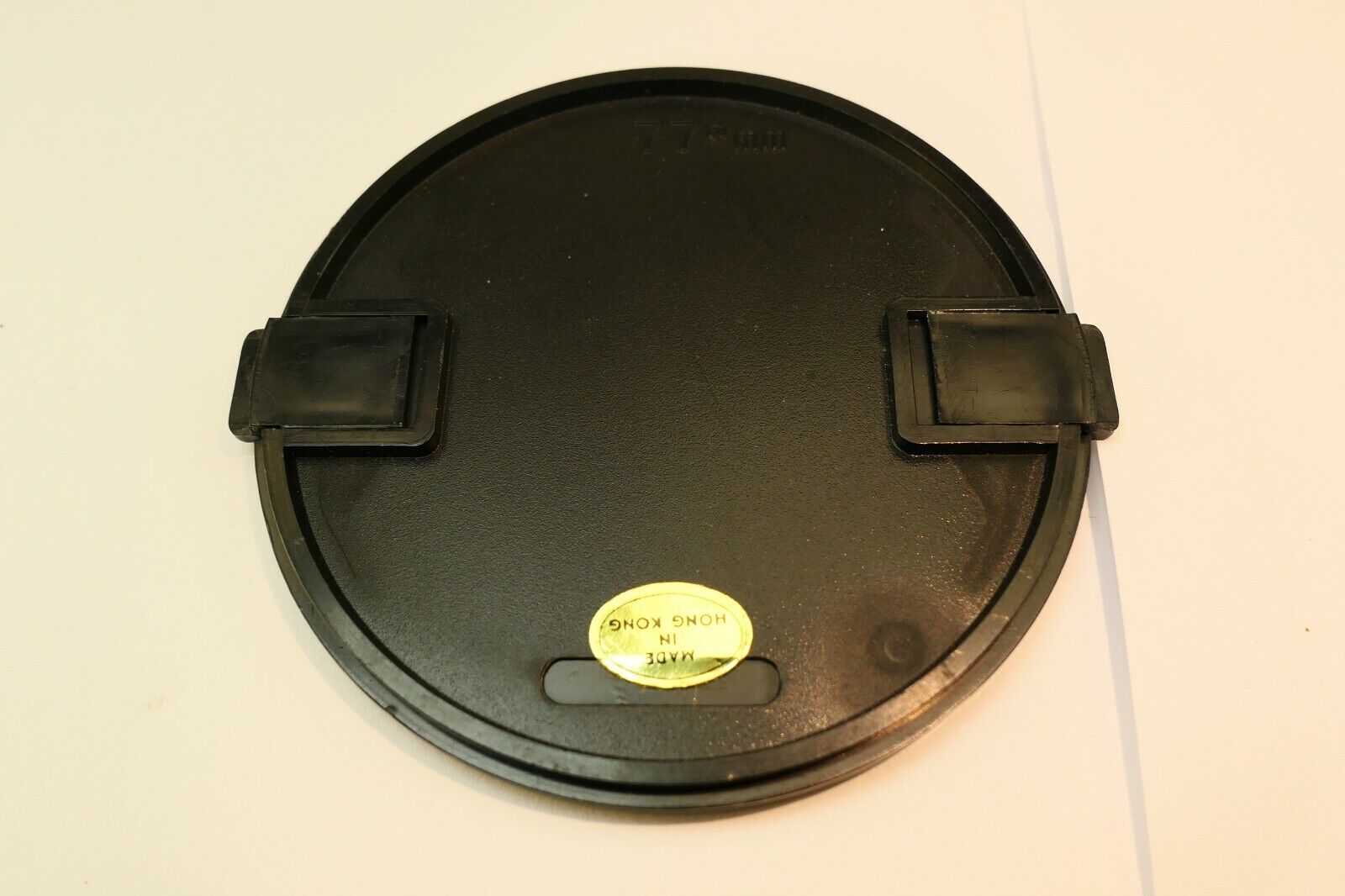 77mm Lens Front Cap snap on type plastic vintage