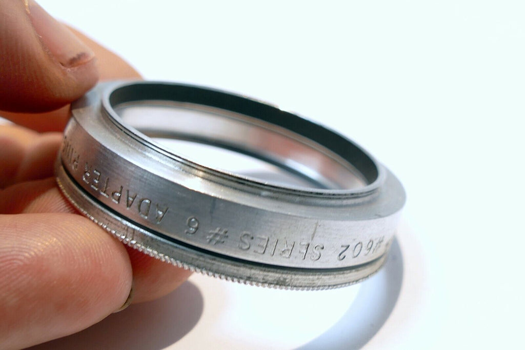 40.5mm adapter step-up screw in for series 6 VI Tiffen 602 with retaining ring