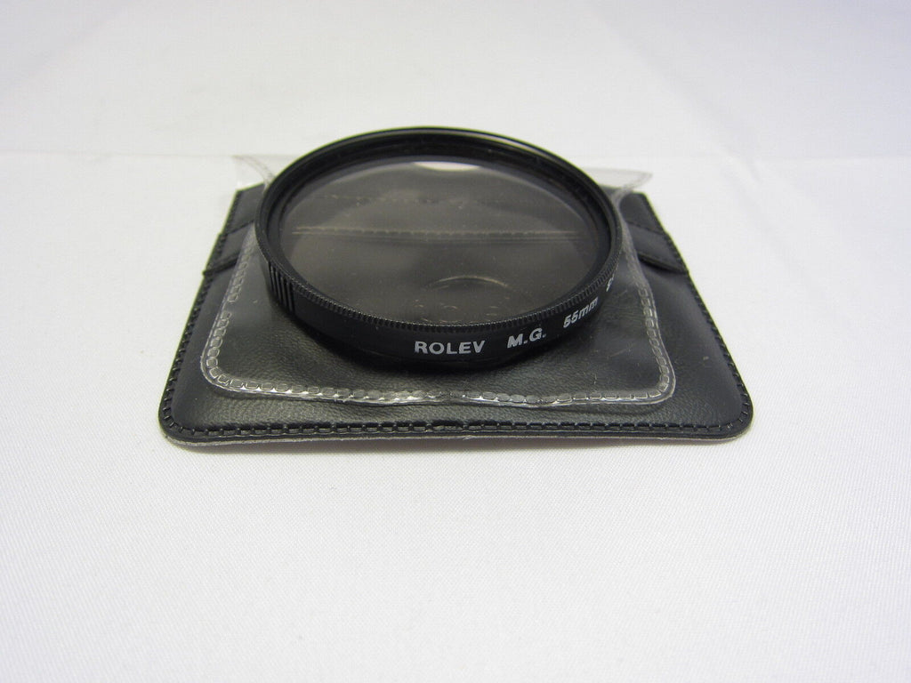 Used ROLEV M.G. 55mm SKY Lens Filter with Box Made in JAPAN 6410018