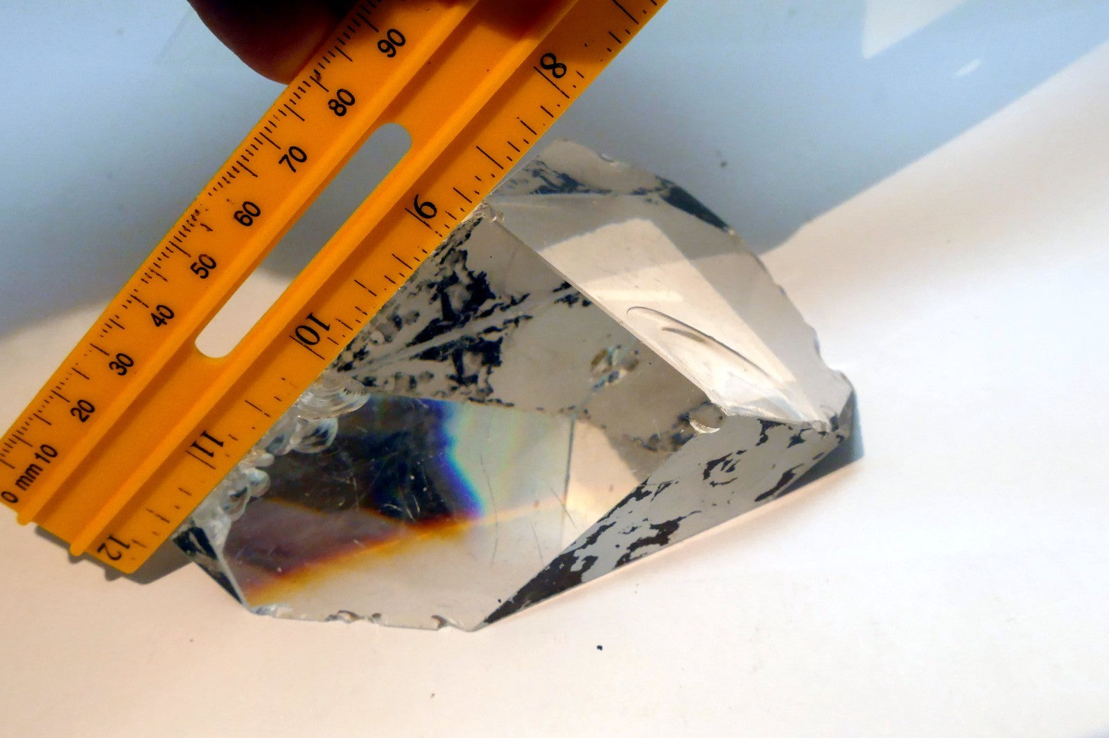 OPTICAL GLASS PRISM OPTICS 2X4" for camera