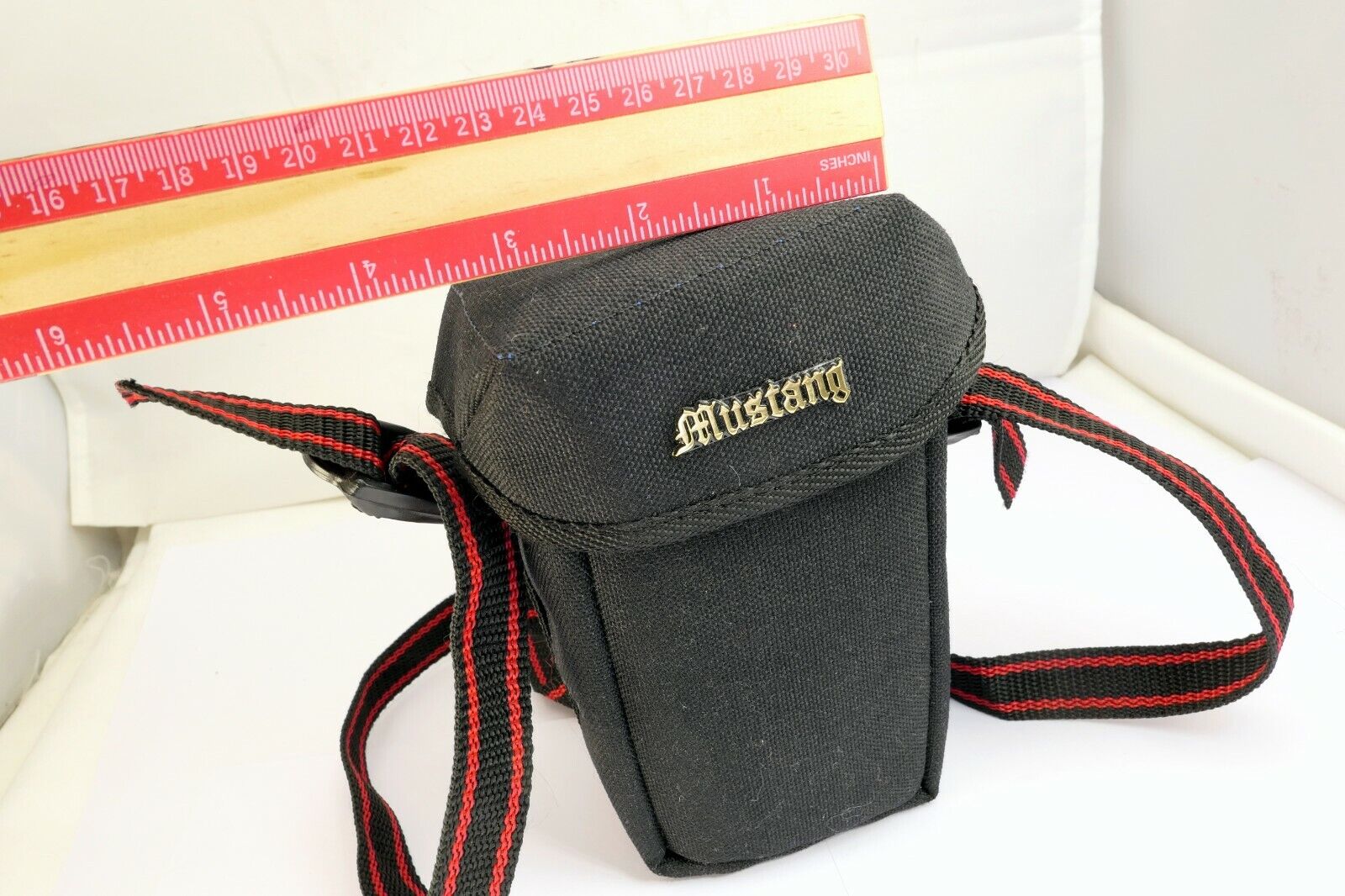 MUSTANG Camera Case Pouch Messenger Bag for small camera 5X3X2"