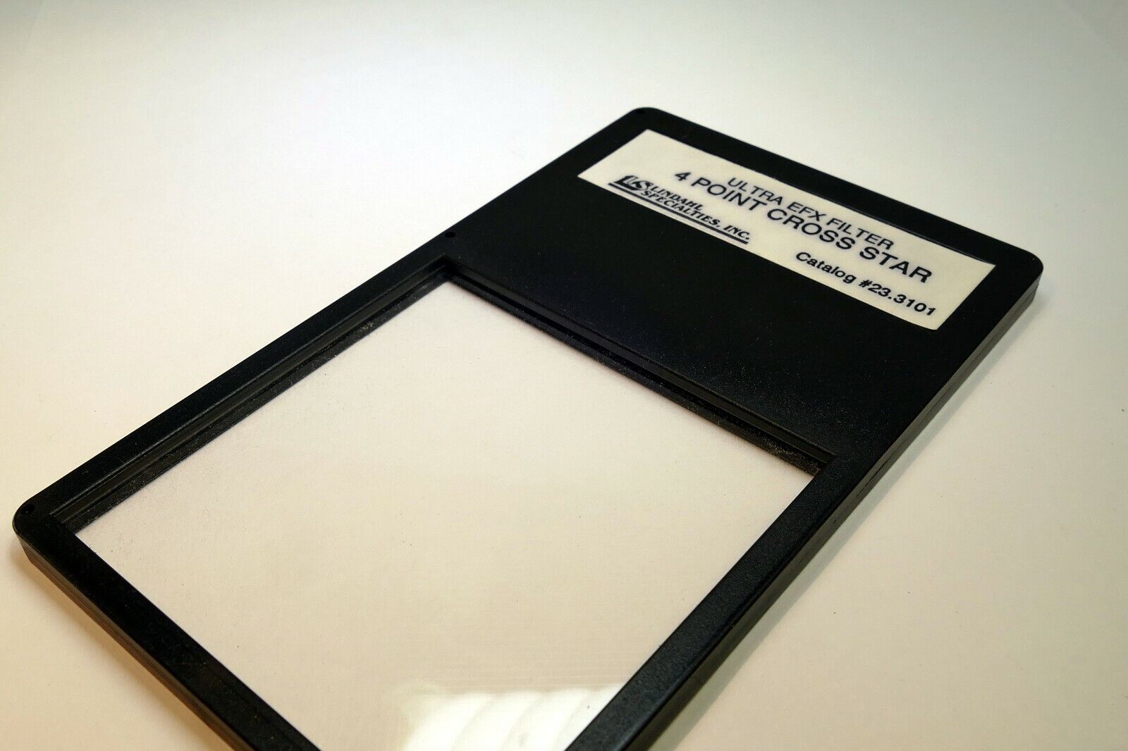 Lindahl 4-Point Cross Star CS Lens Filter drop in square 3X3" 23-3101