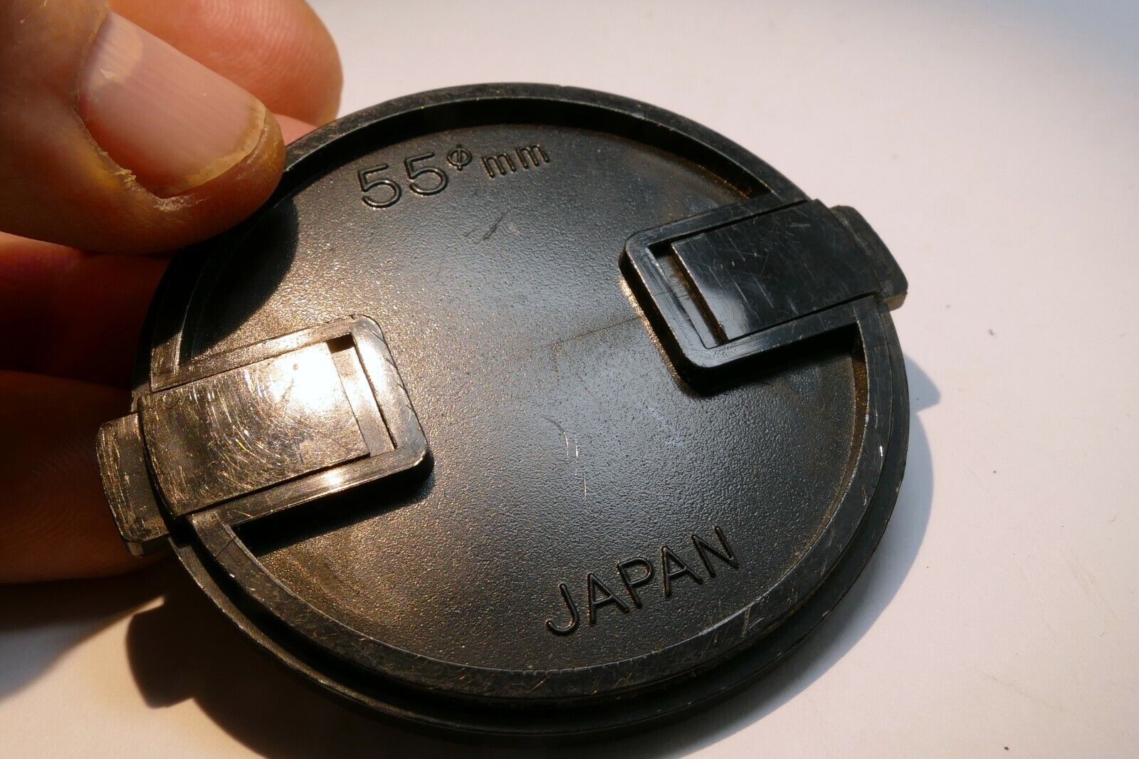 55mm Front Cap Plastic snap on for 28mm 35mm f2.8 f3.5 vintage made in Japan