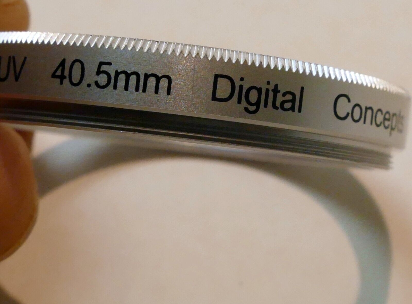 Digital Concepts Optics 40.5mm UV Lens Filter w/ chrome rim