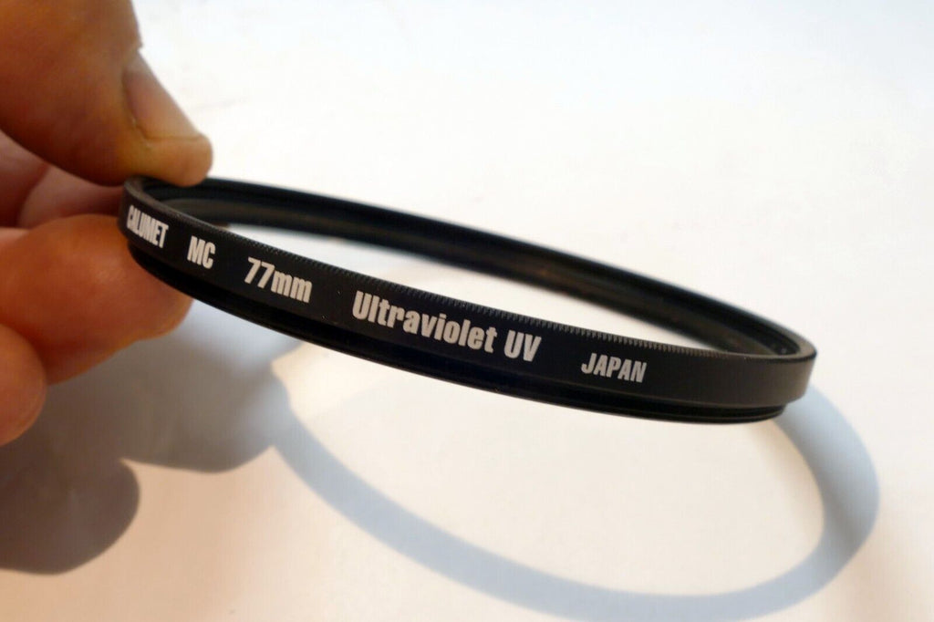 Calumet 77mm MC UV Filter Clear Ultraviolet Multi-Coated made in Japan